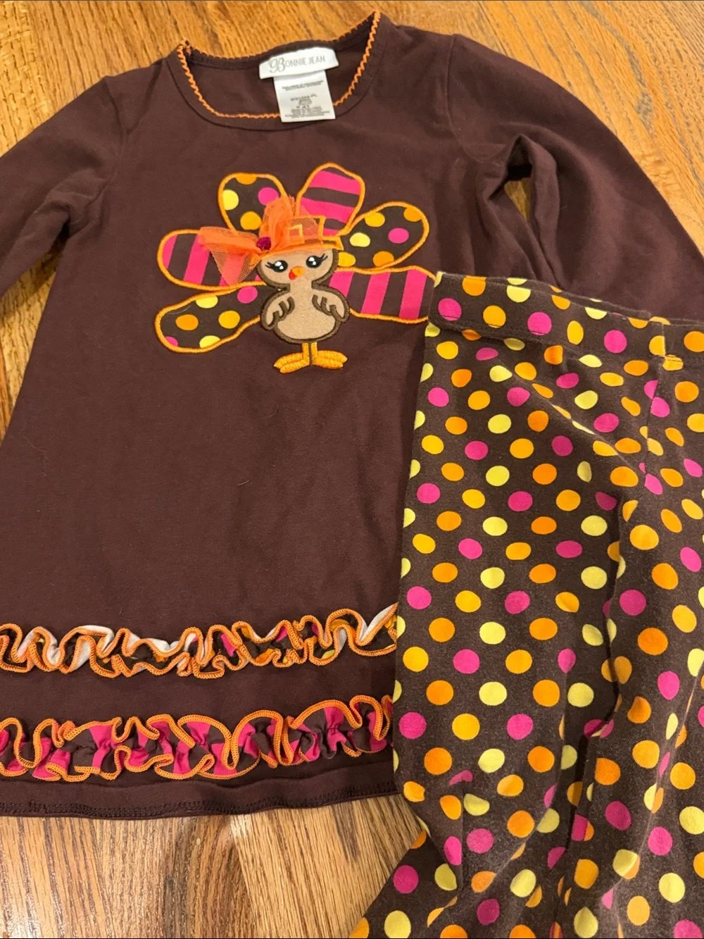 Children's size 4t Turkey bundle